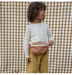 Sac banane Suzanne PETIT PICOTIN, personnalisable, tomette