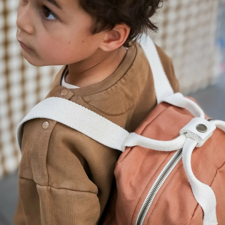 Sac à dos Roméo PETIT PICOTIN, personnalisable, tomette