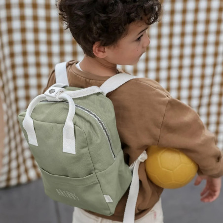 Sac à dos Roméo PETIT PICOTIN, personnalisable, amande