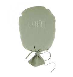 Ballon décoratif Gaston PETIT PICOTIN, personnalisable, amande