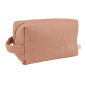 Trousse de toilette Paulette PETIT PICOTIN, personnalisable, bois de rose