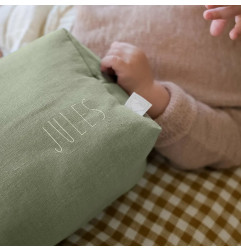 Trousse de toilette Paulette PETIT PICOTIN, personnalisable, amande