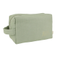 Trousse de toilette Paulette PETIT PICOTIN, personnalisable, amande