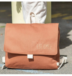 Cartable Raphaël PETIT PICOTIN, personnalisable, tomette