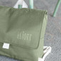 Cartable Raphaël PETIT PICOTIN, personnalisable, vert olive