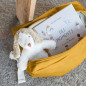 Cartable Raphaël PETIT PICOTIN, personnalisable, ocre