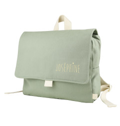 Cartable Raphaël PETIT PICOTIN, personnalisable, amande