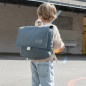 Cartable Raphaël PETIT PICOTIN, personnalisable, bleu souris