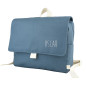 Cartable Raphaël PETIT PICOTIN, personnalisable, bleu souris
