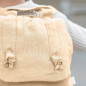 Sac à dos Marceau PETIT PICOTIN, personnalisable, biscuit