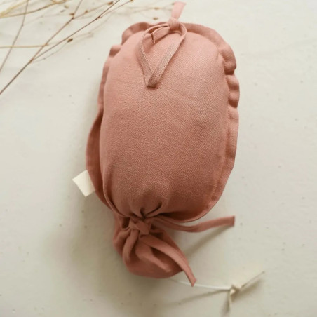 Boîte à musique Ballon Lucien PETIT PICOTIN, personnalisable, bois de rose