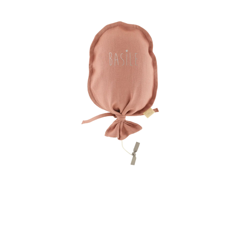 Boîte à musique Ballon Lucien PETIT PICOTIN, personnalisable, bois de rose