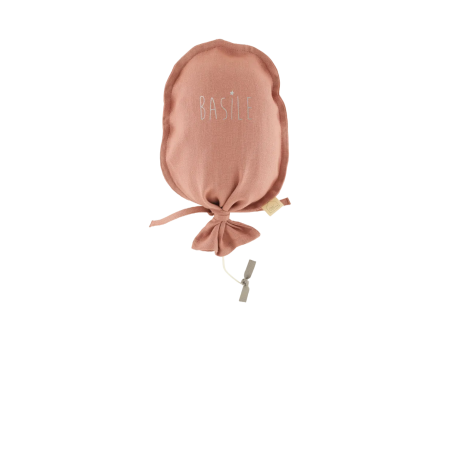 Boîte à musique Ballon Lucien PETIT PICOTIN, personnalisable, bois de rose