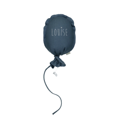 Boîte à musique Ballon Lucien PETIT PICOTIN, personnalisable, bleu souris