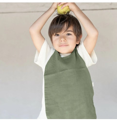 Serviette de table élastiquée Gab PETIT PICOTIN, olive