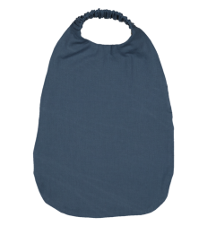 Serviette de table élastiquée Gab PETIT PICOTIN, bleu souris