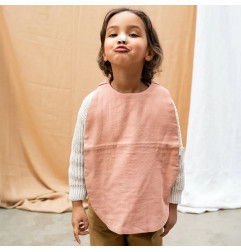 Serviette de table élastiquée Gab PETIT PICOTIN, bois de rose