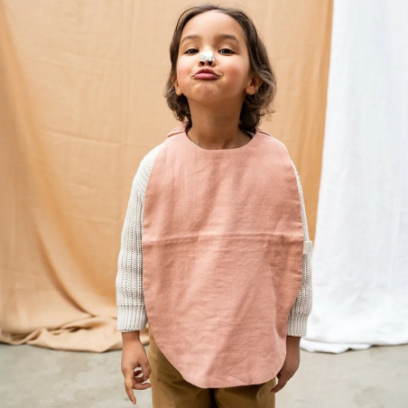 Serviette de table élastiquée Gab PETIT PICOTIN, bois de rose