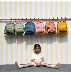 Sac à dos Diego PETIT PICOTIN, personnalisable, bleu souris