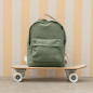 Sac à dos Diego PETIT PICOTIN, personnalisable, vert olive