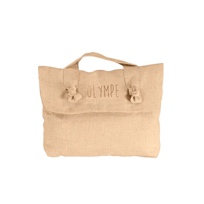 Trousse de toilette Lucette PETIT PICOTIN, personnalisable, biscuit Trousse de toilette Lucette PETIT PICOTIN, personnalisable, biscuit