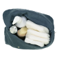 Trousse de toilette Lucette PETIT PICOTIN, personnalisable, bleu souris