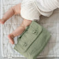 Trousse de toilette Lucette PETIT PICOTIN, personnalisable, vert olive Trousse de toilette Lucette PETIT PICOTIN, personnalisable, vert olive
