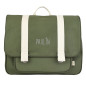 Cartable Paul PETIT PICOTIN, vert olive, personnalisable