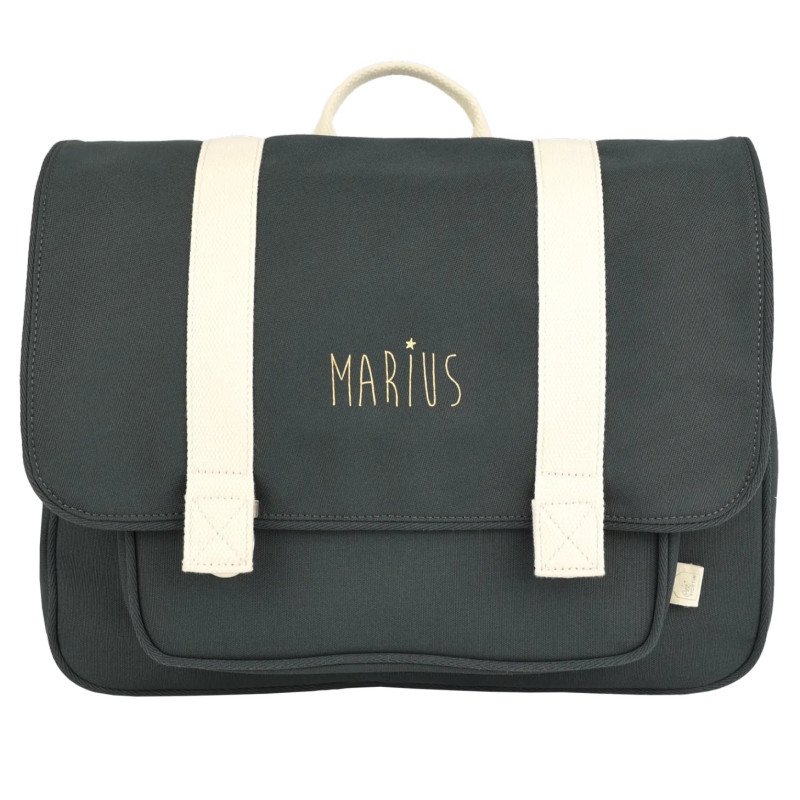 Cartable Paul PETIT PICOTIN, bleu nuit, personnalisable