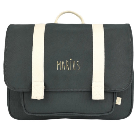 Cartable Paul PETIT PICOTIN, bleu nuit, personnalisable