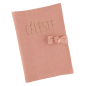 Protège carnet de santé Barnabé PETIT PICOTIN, bois de rose, personnalisable