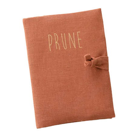 Protège carnet de santé Barnabé PETIT PICOTIN, tomette, personnalisable