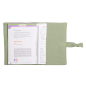 Protège carnet de santé Barnabé PETIT PICOTIN, vert amande, personnalisable