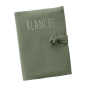 Protège carnet de santé Barnabé PETIT PICOTIN, vert olive, personnalisable