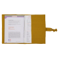 Protège carnet de santé Barnabé PETIT PICOTIN, ocre, personnalisable Protège carnet de santé Barnabé PETIT PICOTIN, ocre, personnalisable