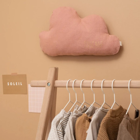 Nuage décoratif Arthus le Cumulus PETIT PICOTIN, bois de rose, personnalisable