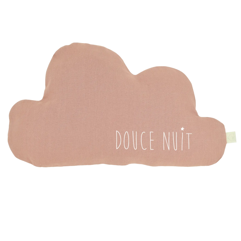 Nuage décoratif Arthus le Cumulus PETIT PICOTIN, bois de rose, personnalisable