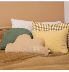 Nuage décoratif Arthus le Cumulus PETIT PICOTIN, biscuit, personnalisable