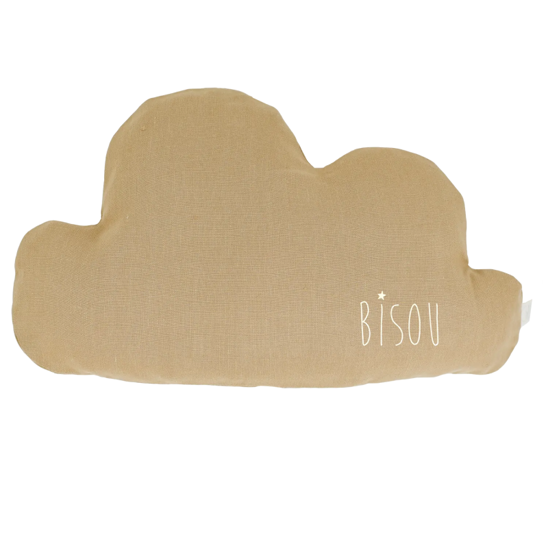 Nuage décoratif Arthus le Cumulus PETIT PICOTIN, biscuit, personnalisable