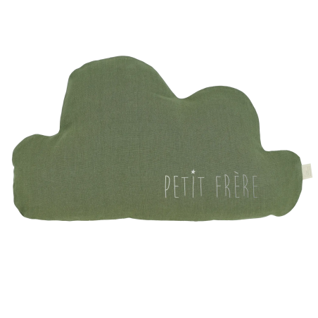 Nuage décoratif Arthus le Cumulus PETIT PICOTIN, olive, personnalisable