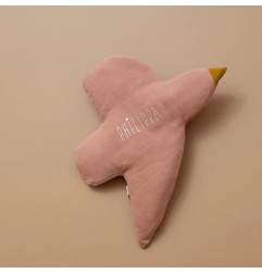 Oiseau décoratif Pedro PETIT PICOTIN, bois de rose, personnalisable