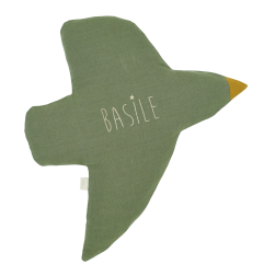 Oiseau décoratif Pedro PETIT PICOTIN, olive, personnalisable