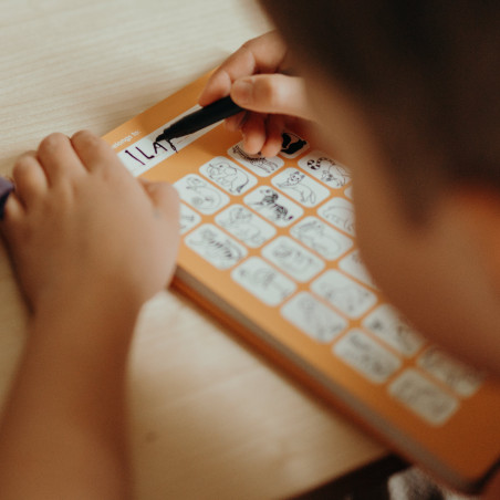 Tablette à dessin nomade KidyDraw Mini KIDYWOLF, 30 Animaux