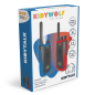 Talkie Walkie longue portée KidyWalk KIDYWOLF, Bleu et Rouge