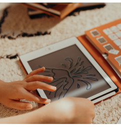 Tablette à dessin nomade KidyDraw Mini KIDYWOLF, 30 Dinosaures