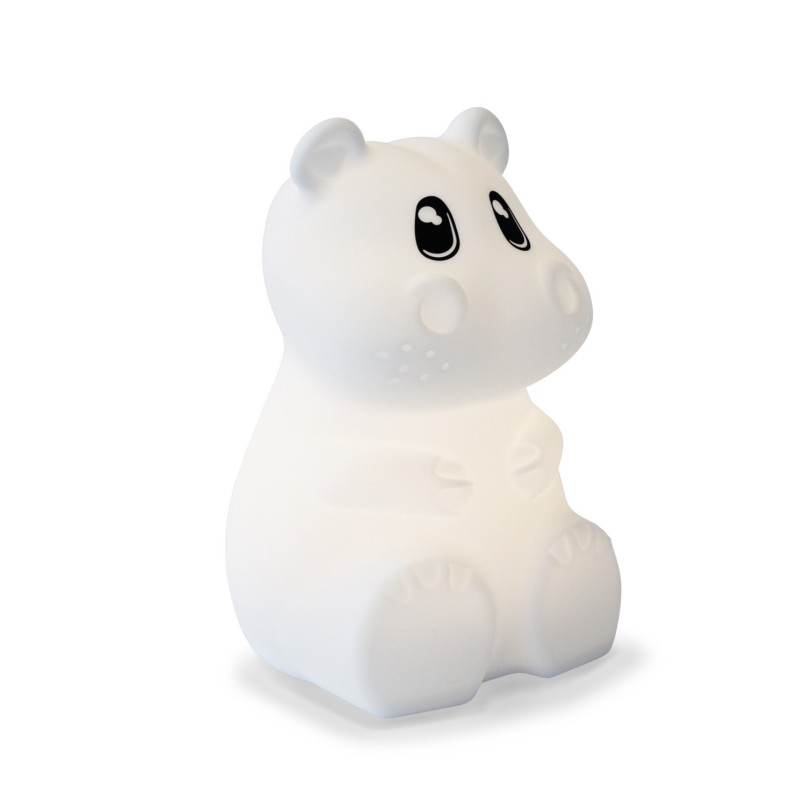 Veilleuse Kidynight Hippopotame KIDYWOLF, à leds