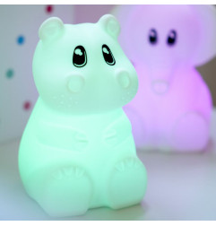 Veilleuse Kidynight Hippopotame KIDYWOLF, à leds