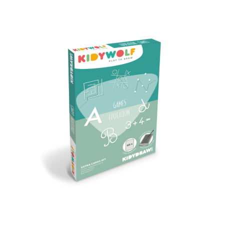 Recharge de dessins pour tablette nomade KidyDraw Mini KIDYWOLF, Jeux et Education