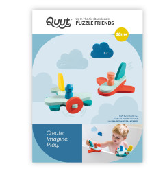 Jeu de bain à assembler QUUT, Dans les Airs