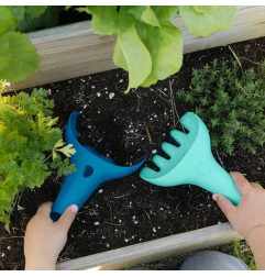 Râteau et pelle 2 en 1 Raki QUUT, Océan